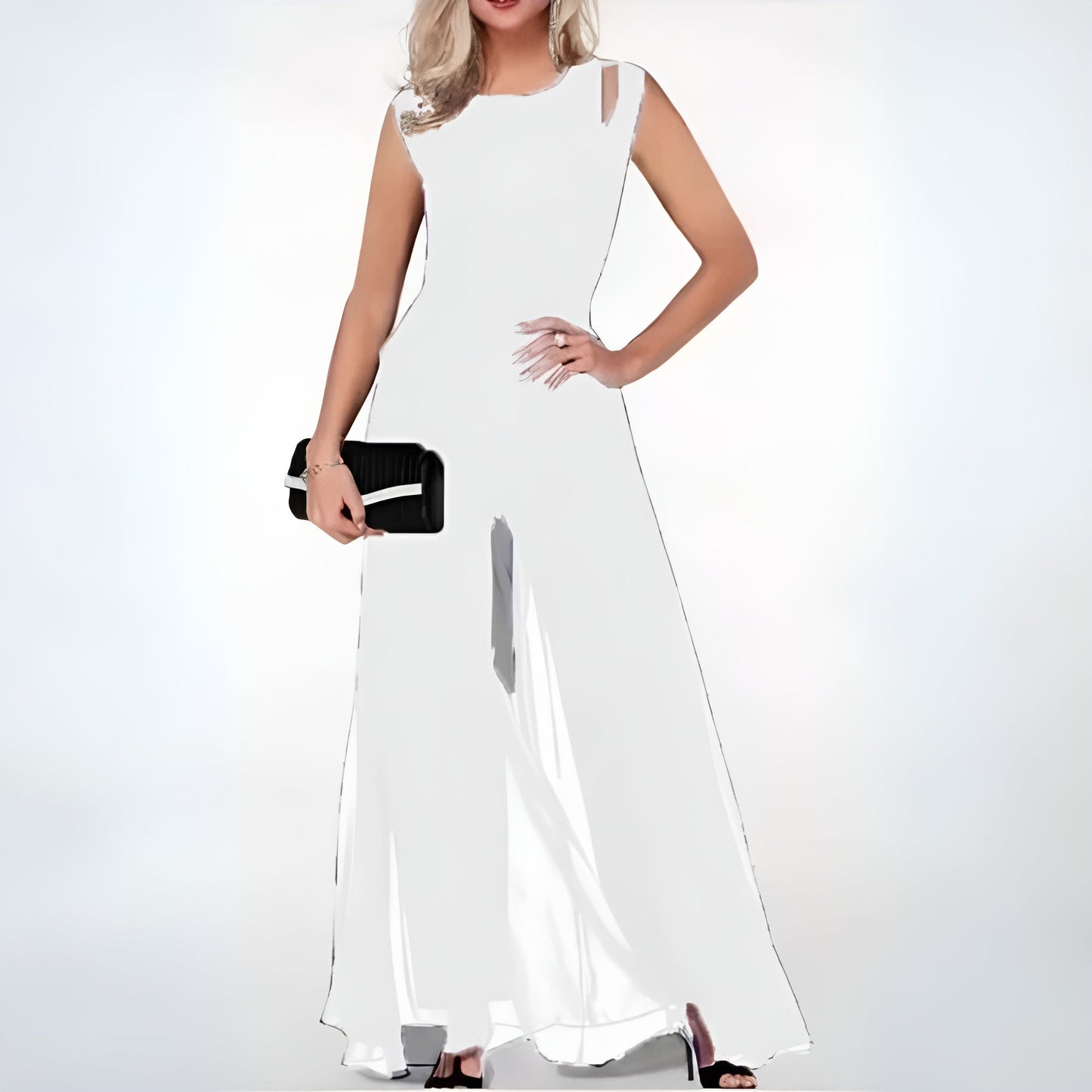 Eleganter Leinen-Jumpsuit für Damen – Sofia im herbstlichen Stil