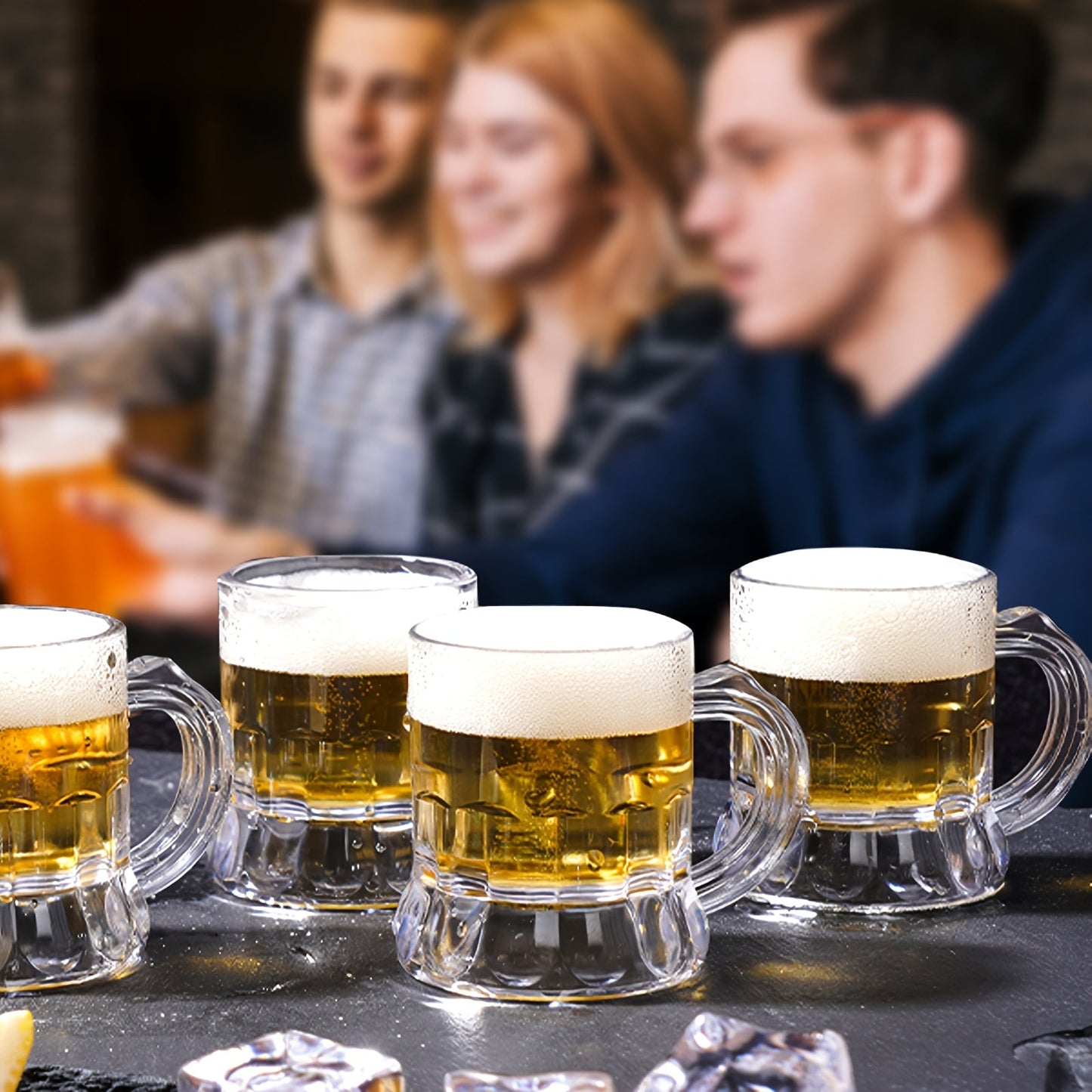 30 Stück Klare Plastik Mini-Bierkrüge – MiniKrug30 Oktoberfest 2026