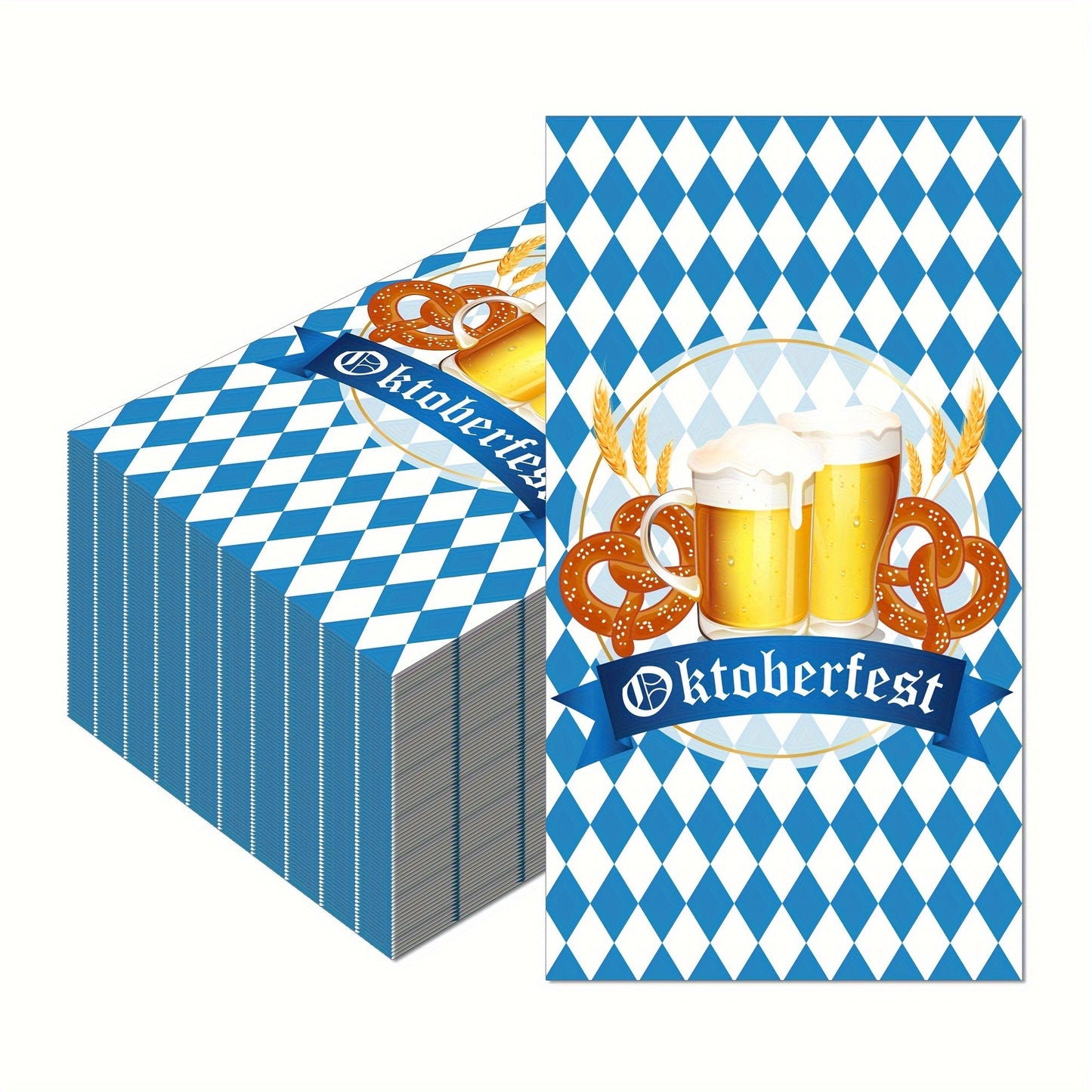 Papier Servietten (120 Stück) – WiesnServus Oktoberfest 2026