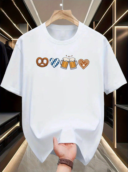 Herren Grafik T-Shirt aus 100% Baumwolle – Franz Oktoberfest 2026