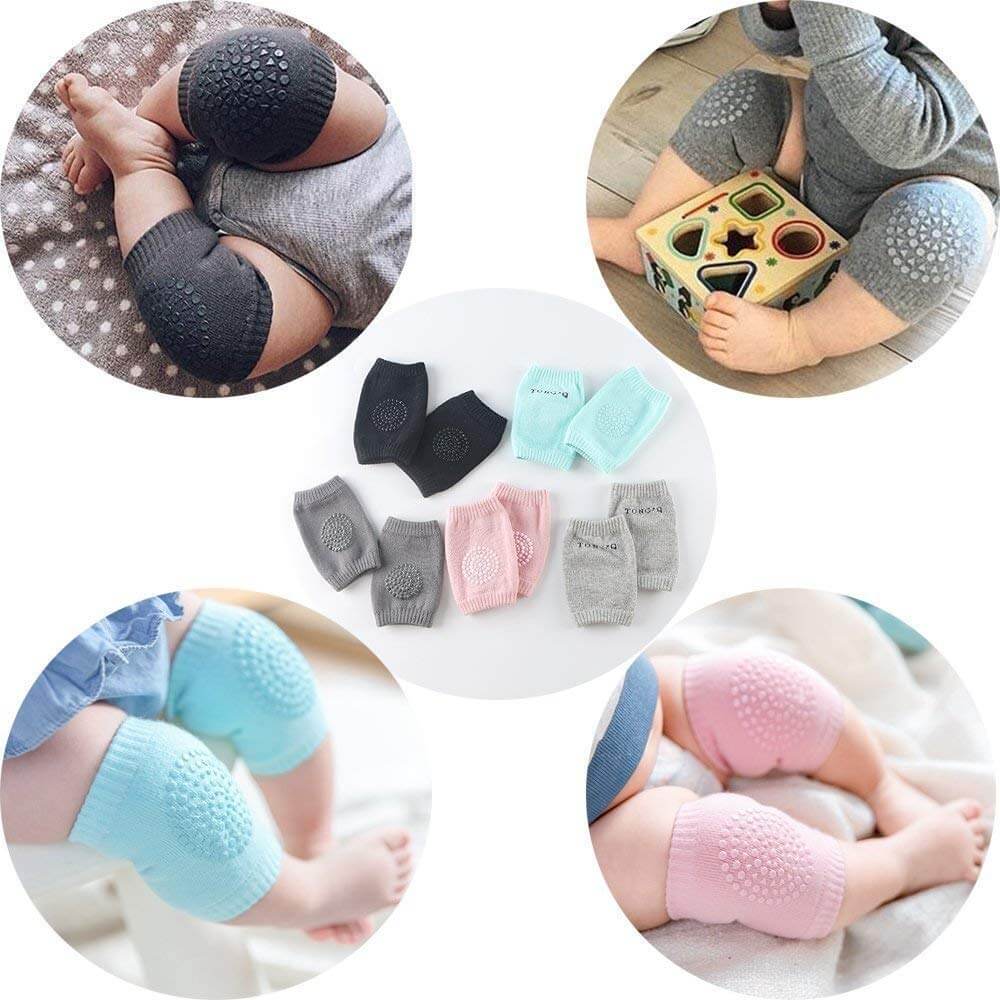 Schützende Baby Knieschoner mit Anti-Rutsch & BOGO-Aktion – Mila