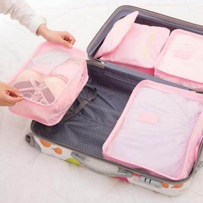 Gepäck-Organizer-Set – 2 zum Preis von 1 Platzsparende Reiseaufbewahrungsbeutel