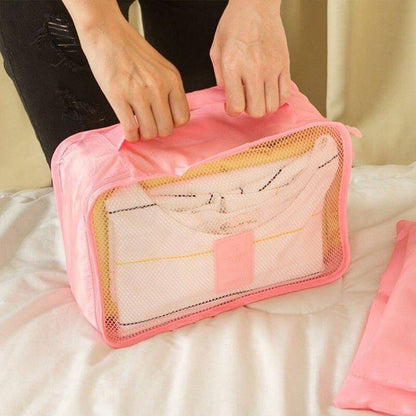 Gepäck-Organizer-Set – 2 zum Preis von 1 Platzsparende Reiseaufbewahrungsbeutel