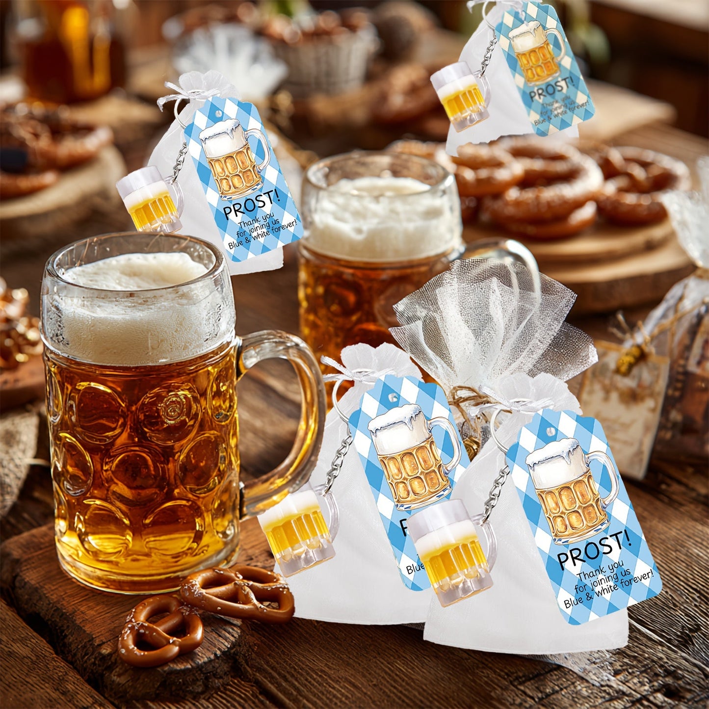 Bierkrug Schlüsselanhänger Set – ProstBundle Oktoberfest 2026