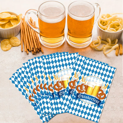 Papier Servietten (120 Stück) – WiesnServus Oktoberfest 2026