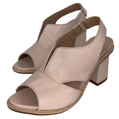 Damen Ledersandalen mit Absatz & Komfortfußbett – Selina