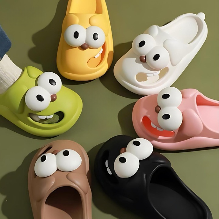 Cartoon-Hausschuhe mit Komfort und Charakter - PawJoy Cozy Pup Pantoffeln