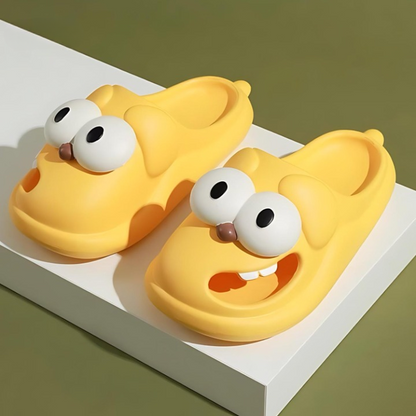 Cartoon-Hausschuhe mit Komfort und Charakter - PawJoy Cozy Pup Pantoffeln