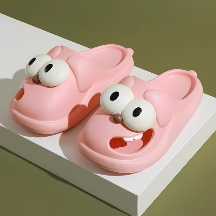 Cartoon-Hausschuhe mit Komfort und Charakter - PawJoy Cozy Pup Pantoffeln