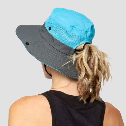 Stylischer Damen UV-Schutz Sonnenhut mit breiter Krempe – Livia