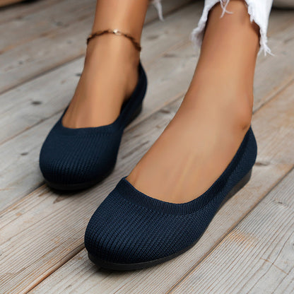 Herbstliche orthopädische Damen-Ballerinas mit Komfortsohle & klassischem Design – Mia