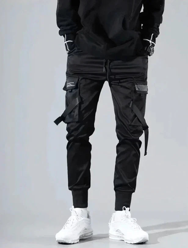 Herbstliche Multi-Pocket Hip-Hop Herren Cargo Hose – Dante