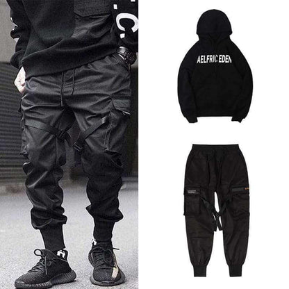 Herbstliche Multi-Pocket Hip-Hop Herren Cargo Hose – Dante