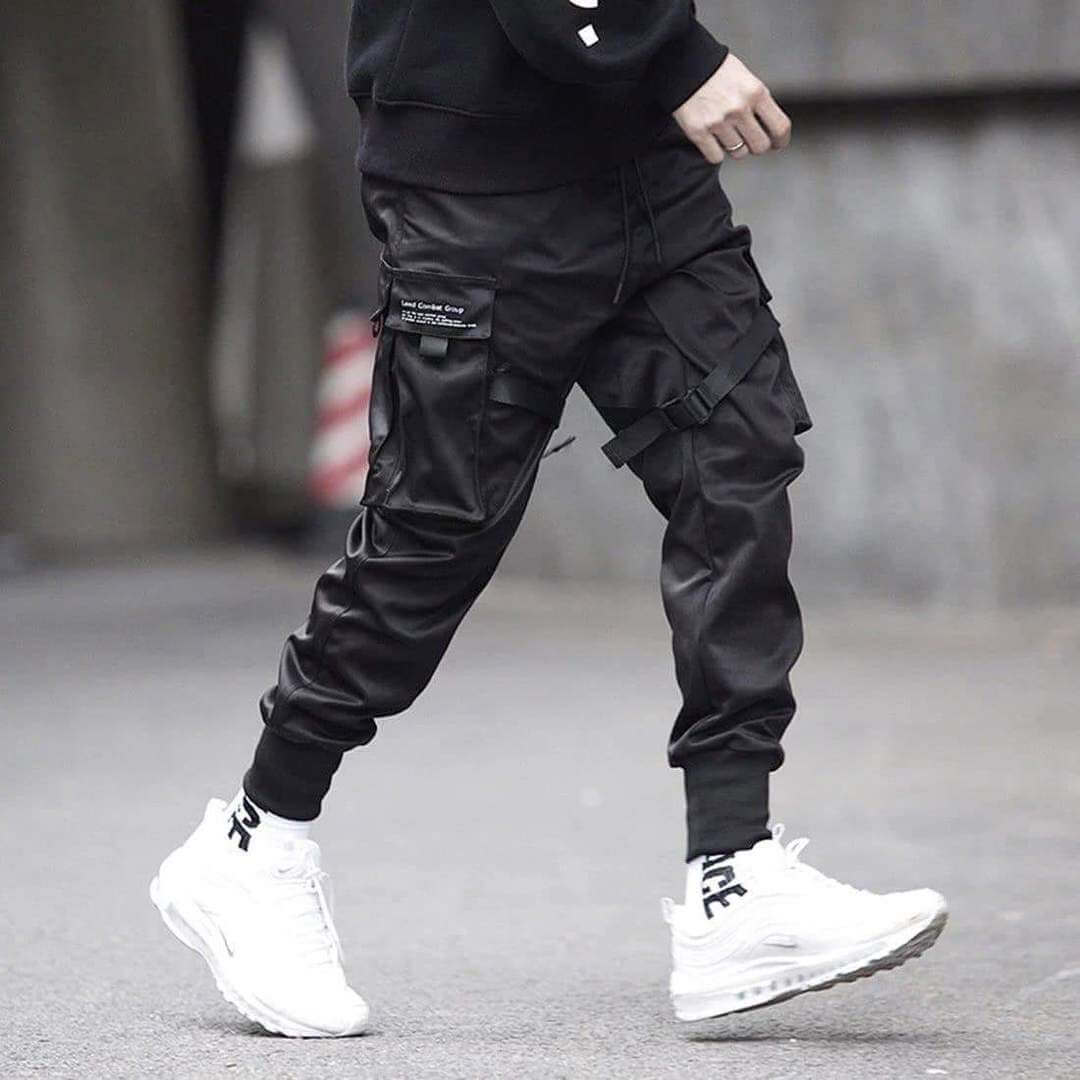 Herbstliche Multi-Pocket Hip-Hop Herren Cargo Hose – Dante