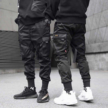 Herbstliche Multi-Pocket Hip-Hop Herren Cargo Hose – Dante