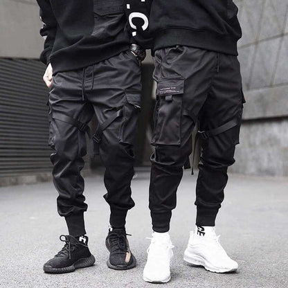 Herbstliche Multi-Pocket Hip-Hop Herren Cargo Hose – Dante