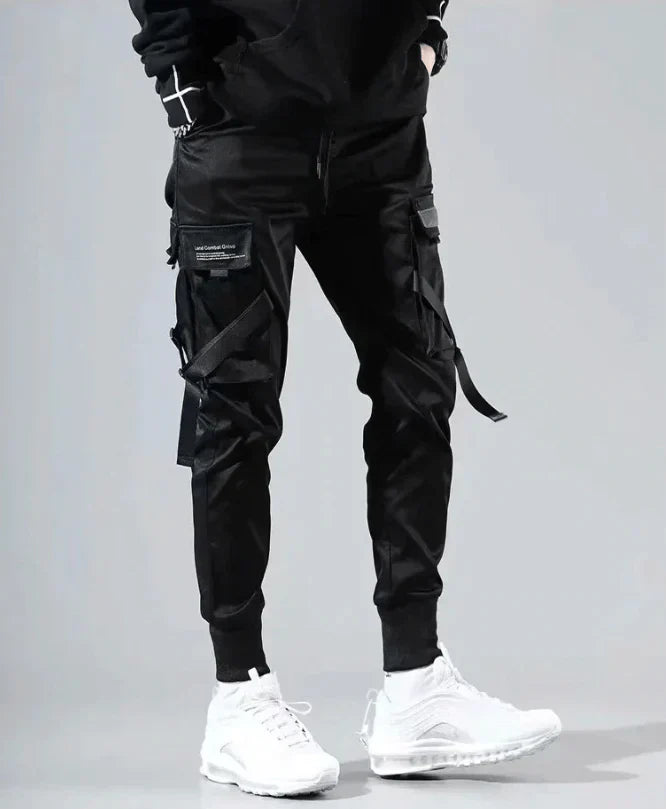 Herbstliche Multi-Pocket Hip-Hop Herren Cargo Hose – Dante