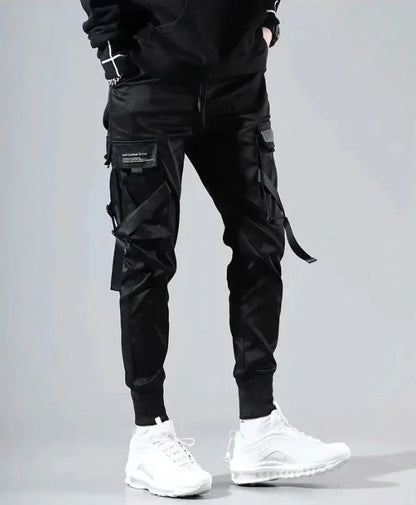 Herbstliche Multi-Pocket Hip-Hop Herren Cargo Hose – Dante