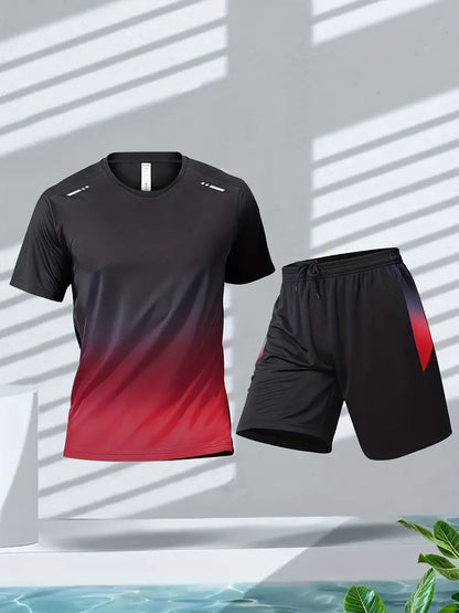 Zweiteiliges atmungsaktives Herren-Sportset – Jarek (1 Kaufen, 1 Gratis)