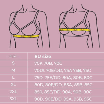 Nahtloser Bralette-BH mit V-Ausschnitt – 1 kaufen, 1 gratis – Clara