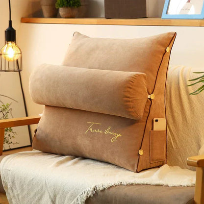 Ergonomisches Rückenstützkissen in Keilform – Relaxa