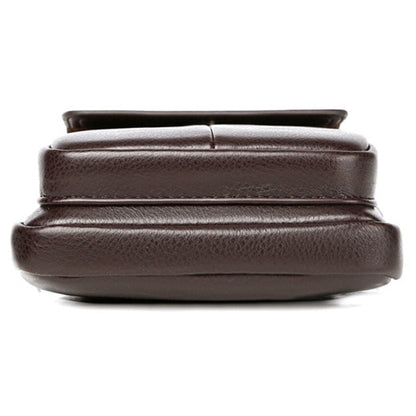 Herren PU Leder Schultertasche