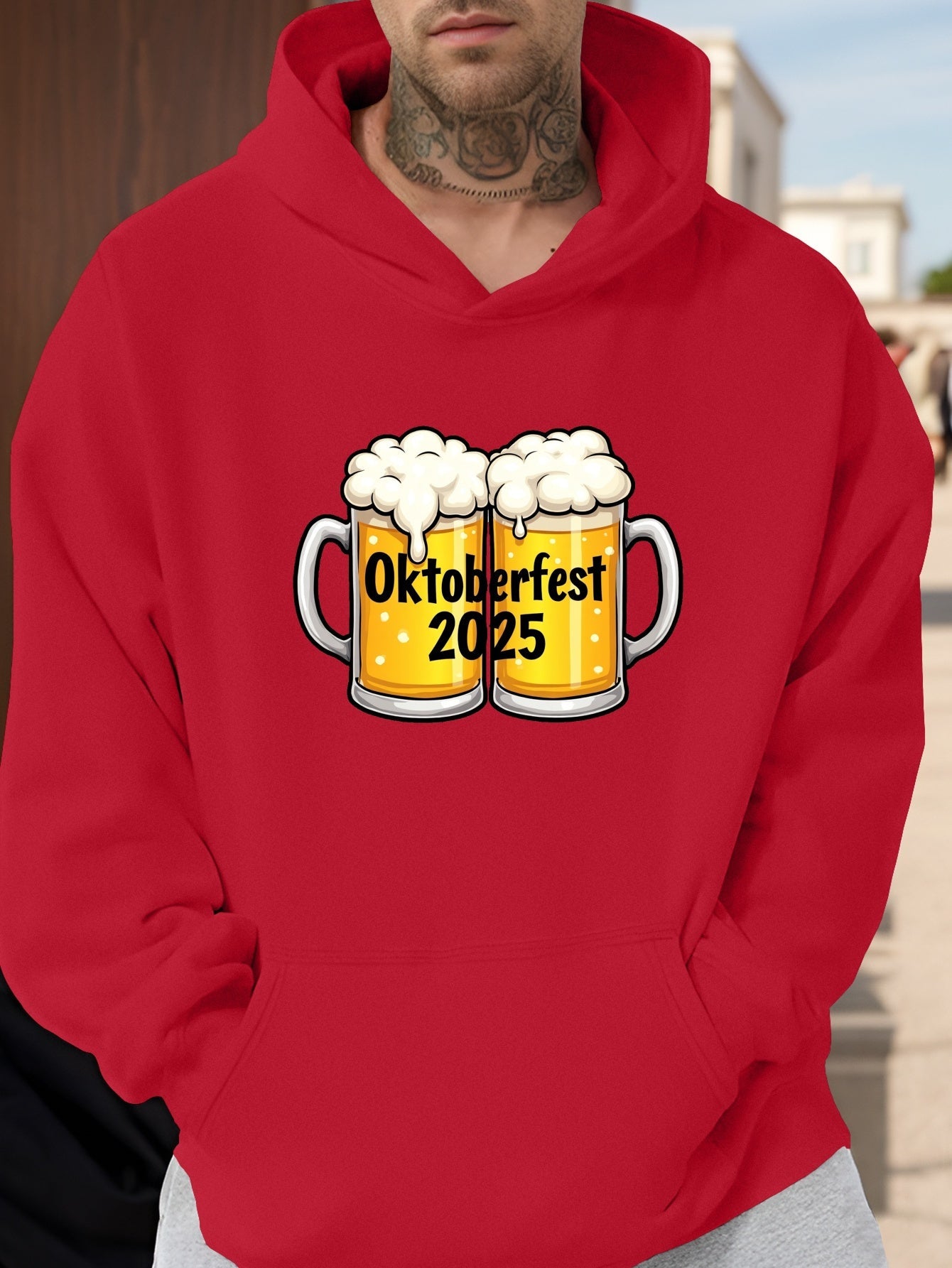 Locker Herren Hoodie – Franz Oktoberfest 2026