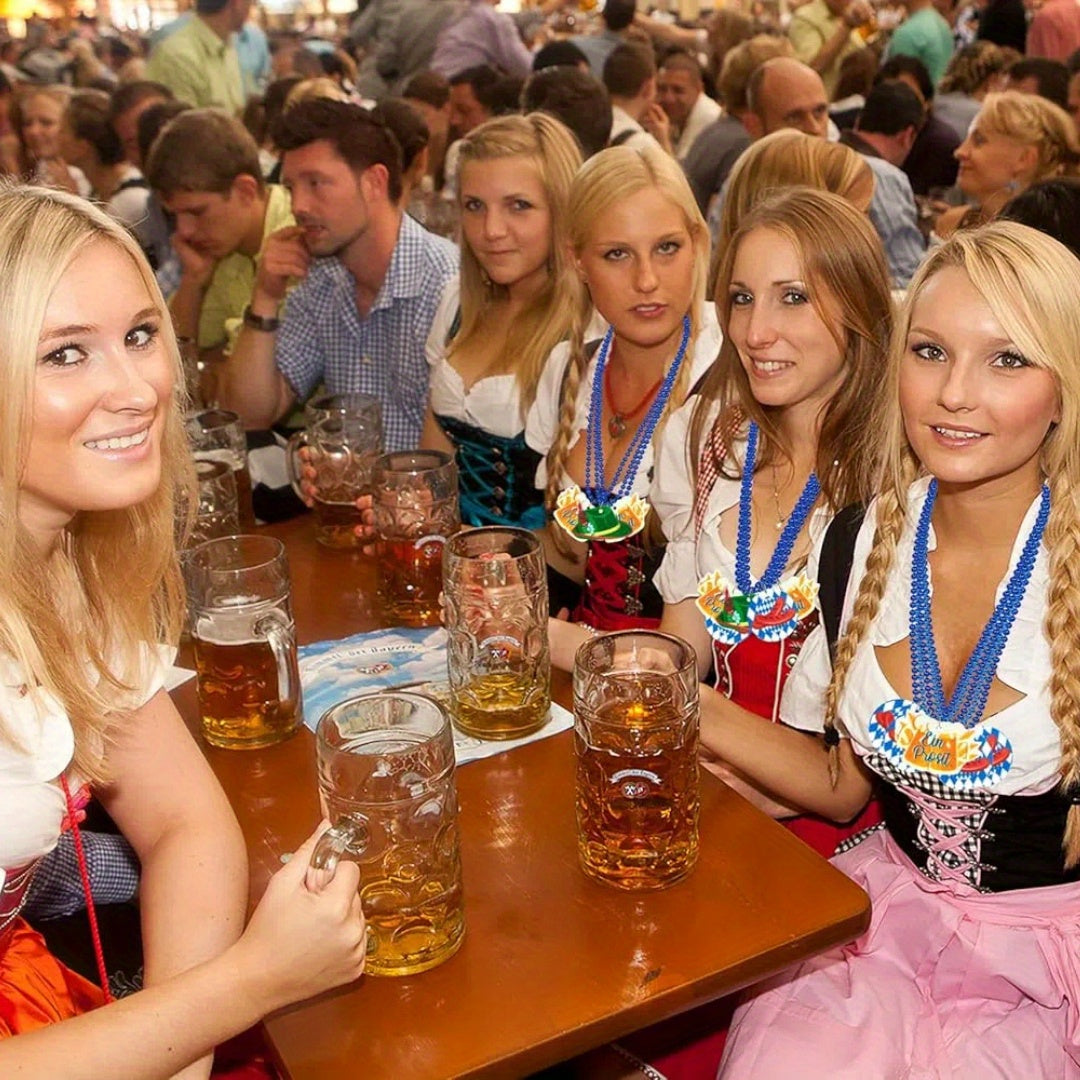 Party Halsketten Set (21 Stück) – WiesnGlanz Oktoberfest 2026