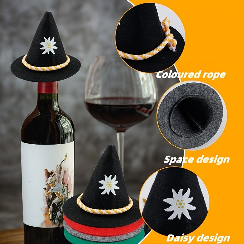 Oktoberfest Mini Flasche Deko 2 Sets (je 8 Stück) – EdelweissHütl Oktoberfest 2026
