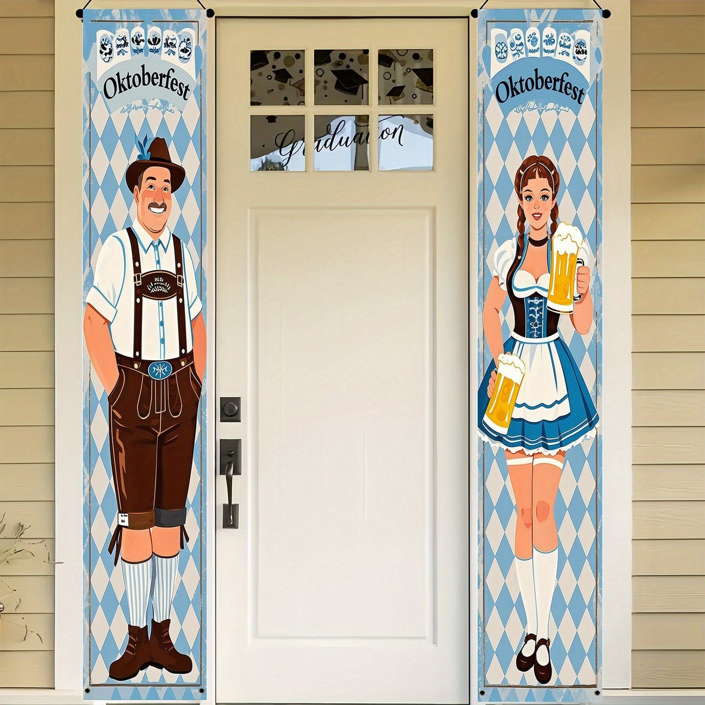 Oktoberfest Banner Set Polyester – WiesnWillkommen Oktoberfest 2026