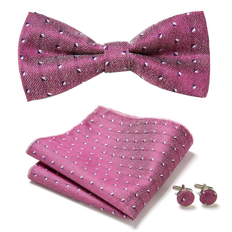 Fliegen-Set mit Blumenmuster – StitchMode (1+1 GRATIS)