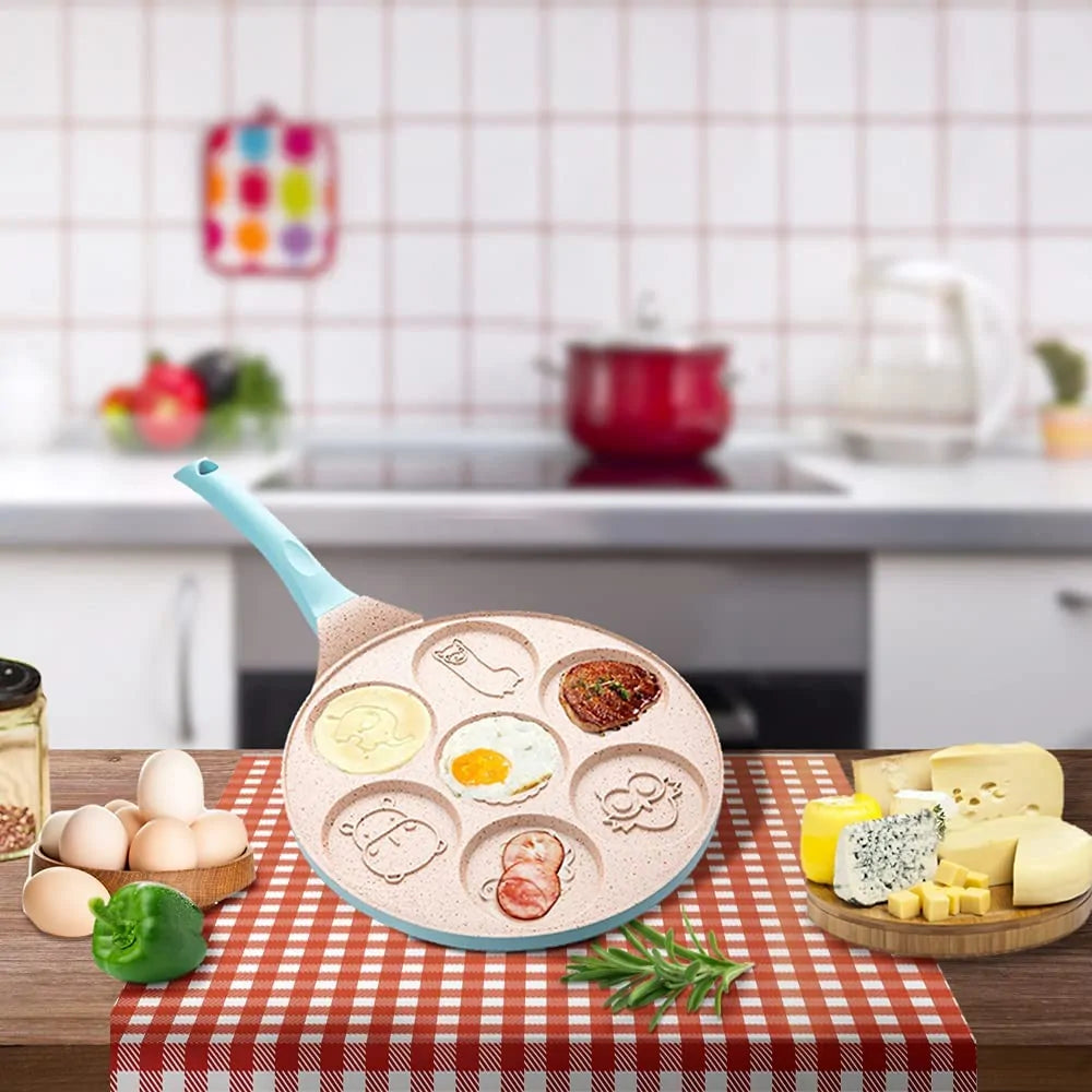 Tiermotiv-Pfanne für Kinderpfannkuchen mit Antihaftbeschichtung – 26 cm