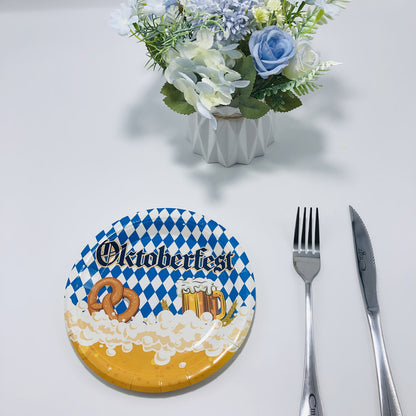 Papier Teller Set (verschiedene Größen) – WiesnTeller Oktoberfest 2026