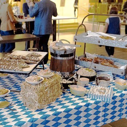 Tischdecken Set (5 Stück, 137×274 cm) – WiesnTafel Oktoberfest 2026