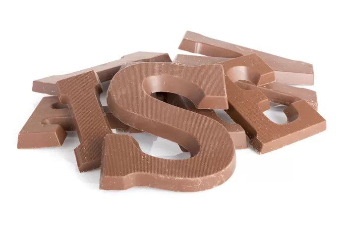 3D Silikonform zum Gießen von Schokoladenbuchstaben – BackSpaß (1+1 Gratis)