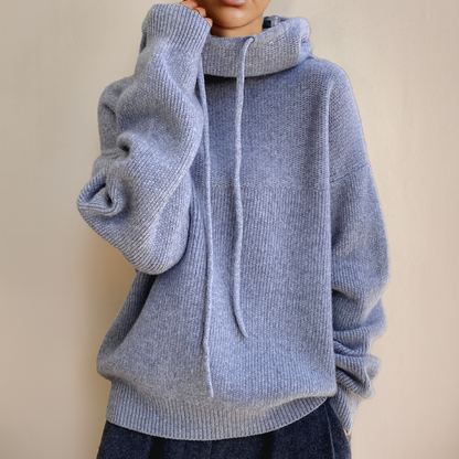 Rollkragenpullover aus Merinowolle – Amira Herbstedition