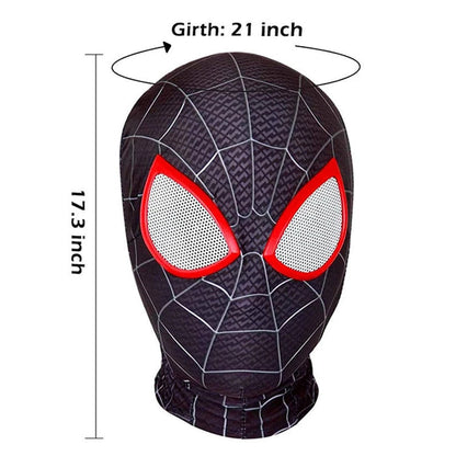 Superhelden-Maske für Kinder mit Netzdesign – Für Rollenspiel & Kostümspaß