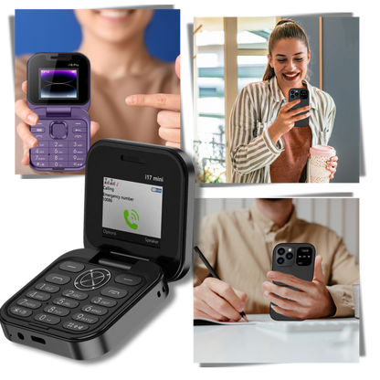 Kompaktes Klapphandy Dual SIM – FlexFold