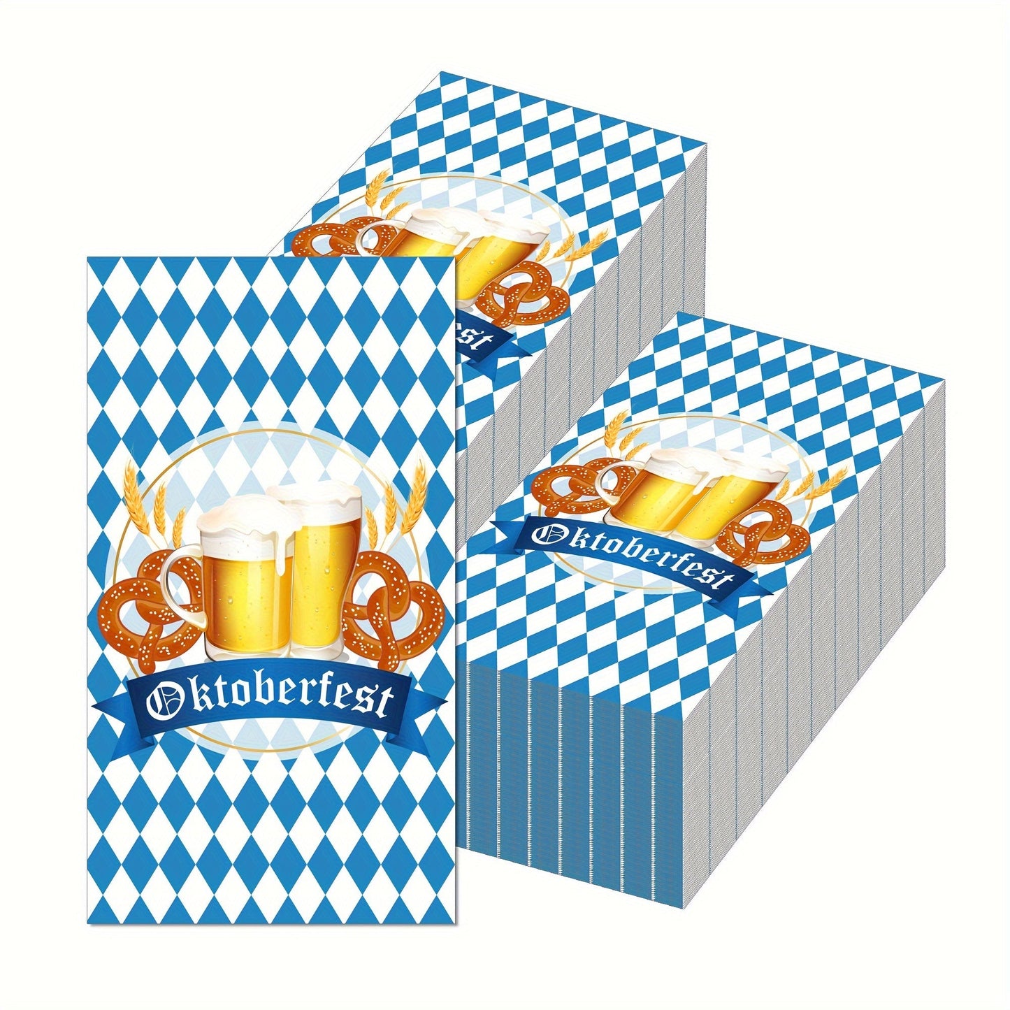 Papier Servietten (120 Stück) – WiesnServus Oktoberfest 2026