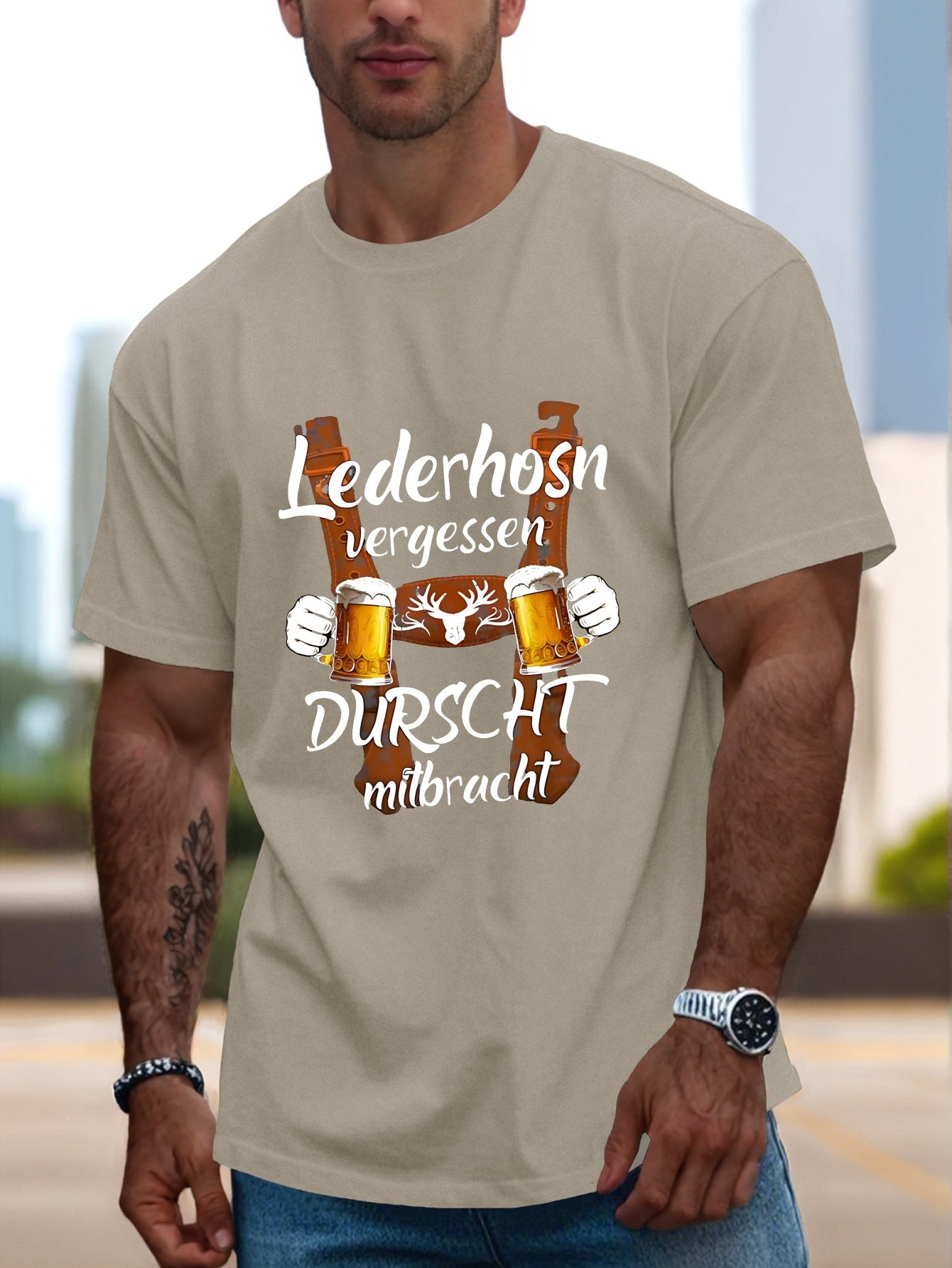 Herren Kurzarm T-Shirt – Sepp Oktoberfest 2026