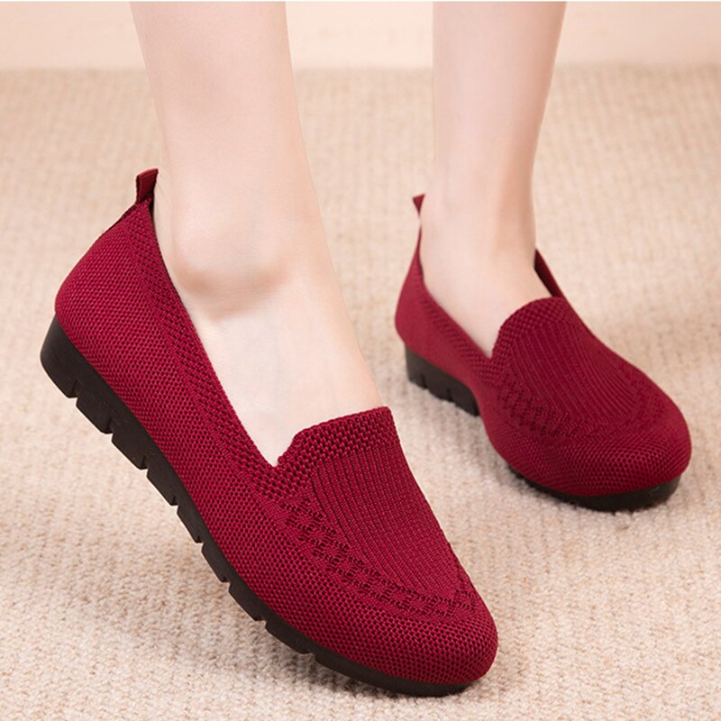 Bequeme & Atmungsaktive Damen Slip-On Herbstschuhe mit Fußgewölbestütze – Leona