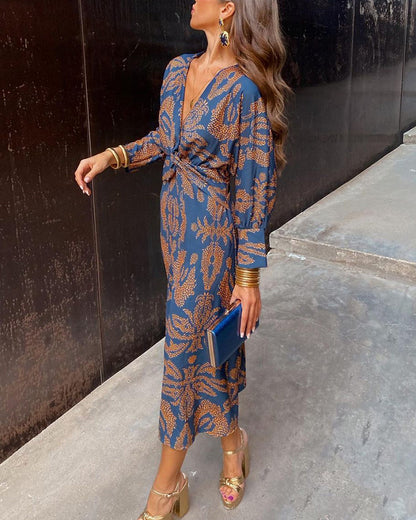 Formelles Herbstkleid mit zeitlosem Stil – Amara