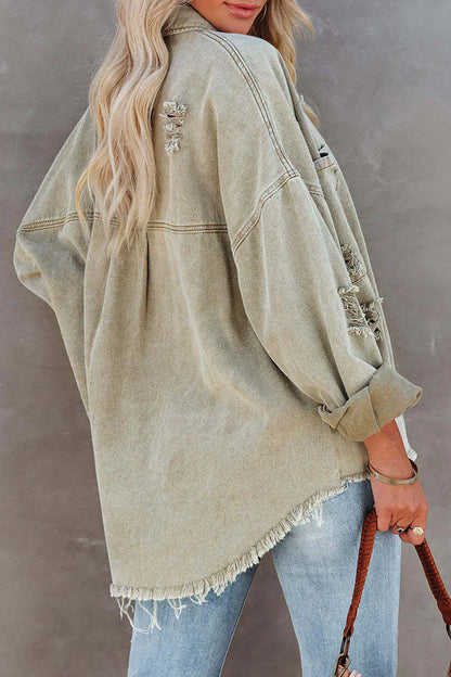 Denimjacke mit herbstlichem Charme – Leona