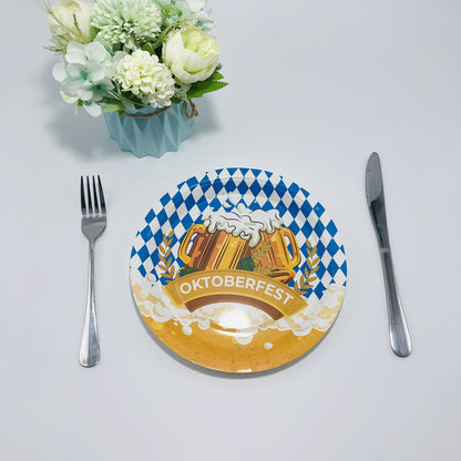 Papier Teller Set (verschiedene Größen) – WiesnTeller Oktoberfest 2026