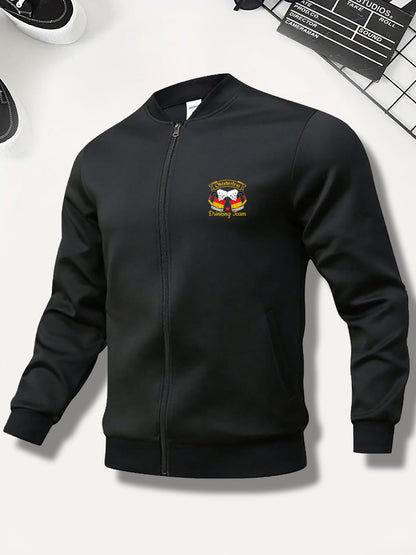 Herren Bomberjacke mit Bier-Print & Reißverschluss – Matthias Oktoberfest 2026