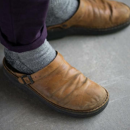 Herbstliche Luxe Lederslipper für Herren – Elias