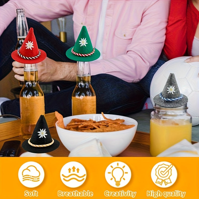 Oktoberfest Mini Flasche Deko 2 Sets (je 8 Stück) – EdelweissHütl Oktoberfest 2026