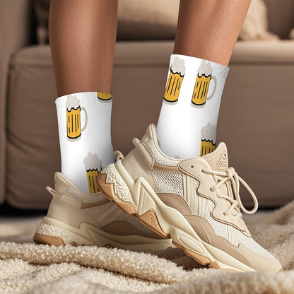 3 Paar Socken mit Bierkrug-Print – HopfenSocken Oktoberfest 2026