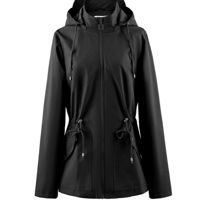 Damen Wasserdichte Jacke mit Kapuze – Iris