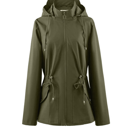 Damen Wasserdichte Jacke mit Kapuze – Iris